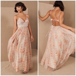 Needle & Thread Ruby Bloom Maxi Dress size 2